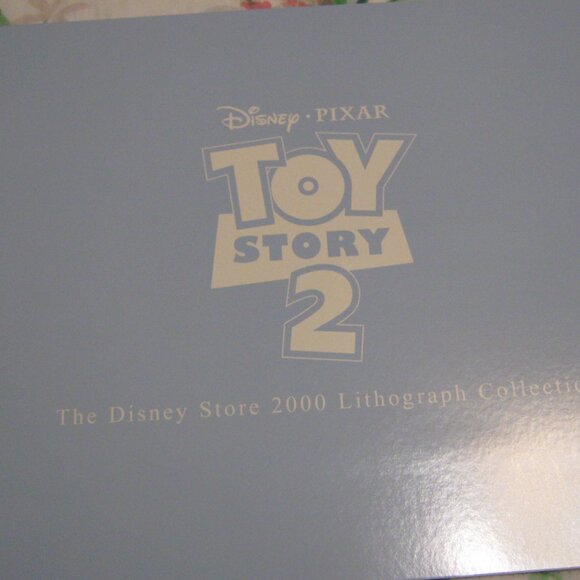 Exclusive Disney Lithographs:Toy Story 1 and 2 and a Bug's Life plus Bug's VHS - Picture 7 of 15